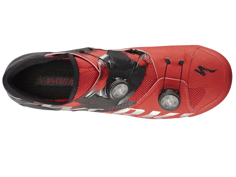 Specialized S-Works Ares Road Shoes in Red size 44-3